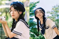 “Thánh nhạc chế” bất ngờ hóa nữ sinh trong loạt ảnh mới