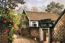 Những bức tranh gợi mùi nắng, mùi đất, mùi tuổi thơ