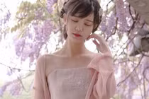 Mặt thật của hot girl cổ trang từng tuyên bố không dùng photoshop