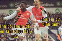 Ảnh chế bóng đá: Welbeck sung mãn, Giroud mất chỗ