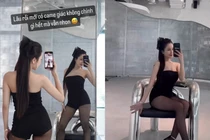 Lâu lâu mới tái xuất, hot girl Trâm Anh khoe tự nhận body “ngon“