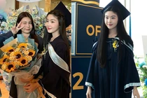 Lọ Lem xinh xuất sắc ngày tốt nghiệp, sẽ đi du học Anh