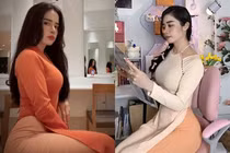 Tranh cãi cô giáo diện áo dài đi dạy quá bó sát cơ thể