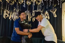 Xem các đồng đội chúc mừng sinh nhật Đức Chinh "lầy lội" thế nào?