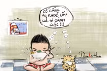 Gặp lại tuổi thơ siêu nhí nhố qua nét vẽ sinh động