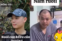 Gia nhập hội bỉm sữa, khó nhận ra ông bố trẻ sau 1 năm