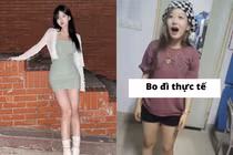 Loạt ảnh cô gái gửi cho bạn trai và thực tế khác xa