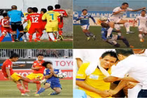 Những chiêu bẩn phổ biến nhất trong bóng đá Việt