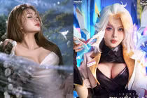 Cosplay tướng nữ gợi cảm Liên Quân, Tiktoker khiến anh em xịt máu mũi