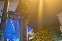 Vừa xuất hiện con đường mang tên HLV Park Hang-seo đã lập tức gây bão