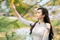 Thiếu nữ Việt nuột nà trong tà áo dài (18)