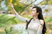 Thiếu nữ Việt nuột nà trong tà áo dài (18)