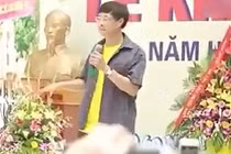 Thầy hiệu trưởng nhảy hiphop kết hợp beatbox trong lễ khai giảng