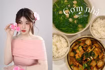 Cô gái vừa xinh vừa đảm với loạt mâm cơm nhìn là mê