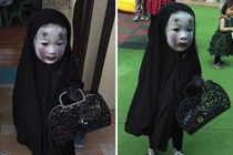 Loạt ảnh hoá trang “siêu lầy” của các bé chào đón dịp Halloween 