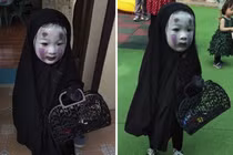 Loạt ảnh hoá trang “siêu lầy” của các bé chào đón dịp Halloween 