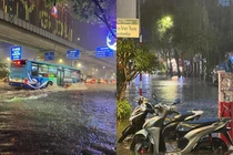  Hà Nội mưa đầu hạ hóa sông, netizen nhớ trận lũ lịch sử 2008