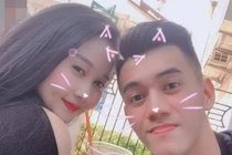 Nhan sắc bạn gái cầu thủ U22 Việt Nam sút tung lưới Trung Quốc