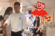 Đang dự SEA Games 30, Quang Hải lộ clip hẹn hò với “hot girl 1m52“
