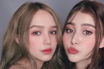 Body gợi cảm, gương mặt lai Tây, cặp bạn thân 2K2 gây bão CĐM