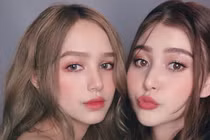 Body gợi cảm, gương mặt lai Tây, cặp bạn thân 2K2 gây bão CĐM