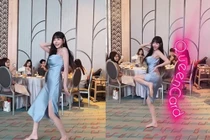 Cô gái diện váy xẻ sâu, nhảy cực sung trong lễ cưới bạn thân