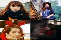 Thiếu nữ Việt đẹp nao lòng trong áo ấm ngày đông