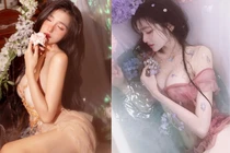 Mỹ nhân khoe dáng ướt át tựa nàng tiên cá, netizen tìm danh tính