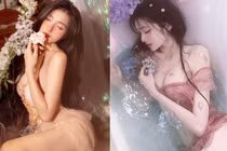 Mỹ nhân khoe dáng ướt át tựa nàng tiên cá, netizen tìm danh tính