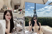 Nhan sắc gái xinh được bạn trai cầu hôn dưới chân tháp Eiffel