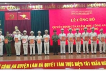 Lâm Đồng: Công bố giải thể công an cấp huyện