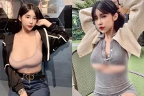 Diện đồ hở chân ngực, hot girl khiến người nhìn ngượng chín mặt