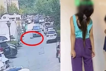 Con bị ô tô đâm, cha mẹ làm điều ai cũng choáng 