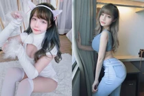 Nàng hot girl hóa thân thành nàng mèo gợi cảm, ai cũng mê đắm