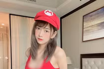 Nhức mắt gu thời trang khoe ngực khủng của hot girl tiktok Lê Bống