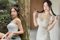 Nữ thần cổ vũ khoe ảnh gợi cảm trong rừng gây xôn xao 