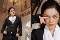 Phạm Quỳnh Anh tung loạt ảnh khoe vóc dáng sau tin đồn mang thai