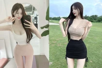 Mê đắm hot girl có body siêu thực, mặc gì cũng đẹp hết nấc 