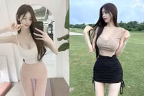 Mê đắm hot girl có body siêu thực, mặc gì cũng đẹp hết nấc 