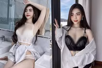 Xinh như nữ thần, hot girl mặc đồ ở nhà cũng gây mê đắm