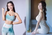 Thân hình đẹp như mơ, nữ hoạt náo viên bất chấp mọi trang phục 