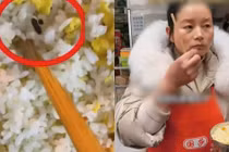 Khách nói có phân chuột trong cơm, chủ quán phản ứng sốc