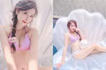 Ngẩn ngơ trước nhan sắc xinh đẹp của “nàng tiên cá” mê đánh golf