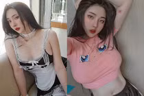 Diện đồ kín bưng, cô giáo vẫn thành tâm điểm nhờ vòng 1 "khủng"