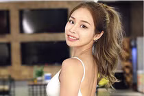 Mặc đồ tập, “bông hồng lai” mang dòng máu Việt khoe dáng cực nuột