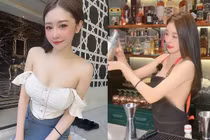 Ngượng chín mặt hot girl vô tư “thả rông” vòng một, khoe dáng nuột