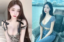 Mỹ nhân “mặt học sinh, thân hình phụ huynh” mặc hở bạo gây choáng