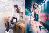 Gu thời trang siêu gợi cảm của nữ kế toán xinh đẹp