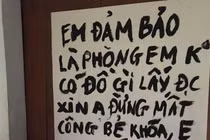 Về quê ăn Tết, nam sinh viết tâm thư bá đạo gửi các tên trộm 