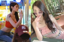 “Nhức mắt” gu thời trang hở bạo của hot girl lừa tiền người hâm mộ
